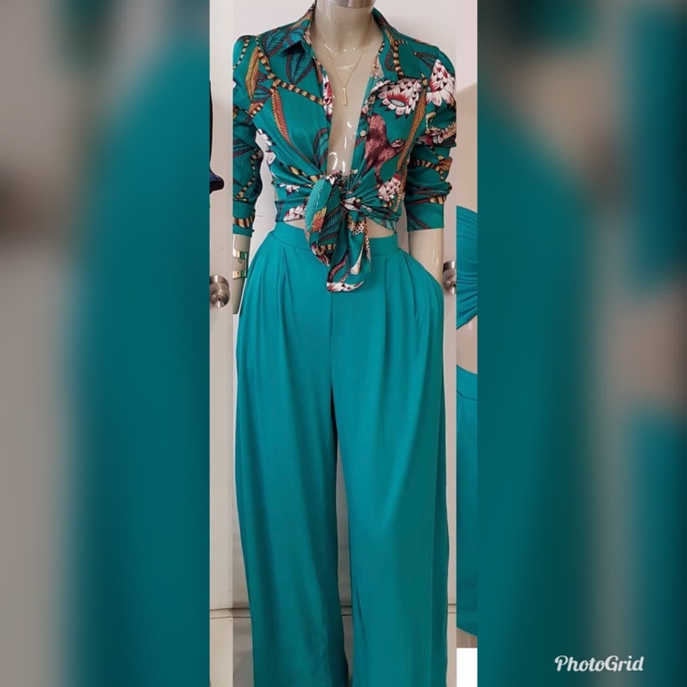 Palazzo pants set